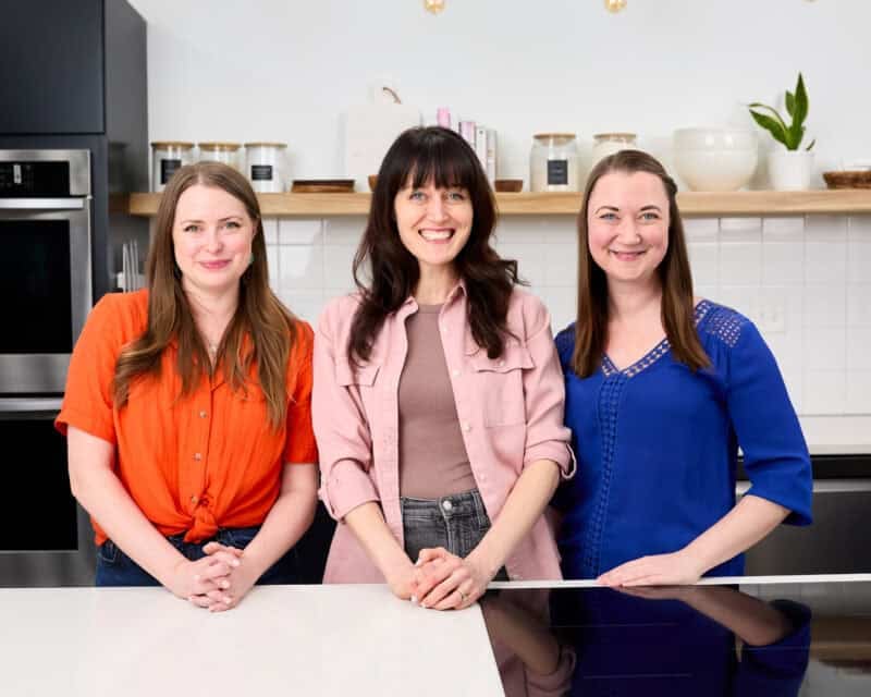 recipe developers in budget bytes studio